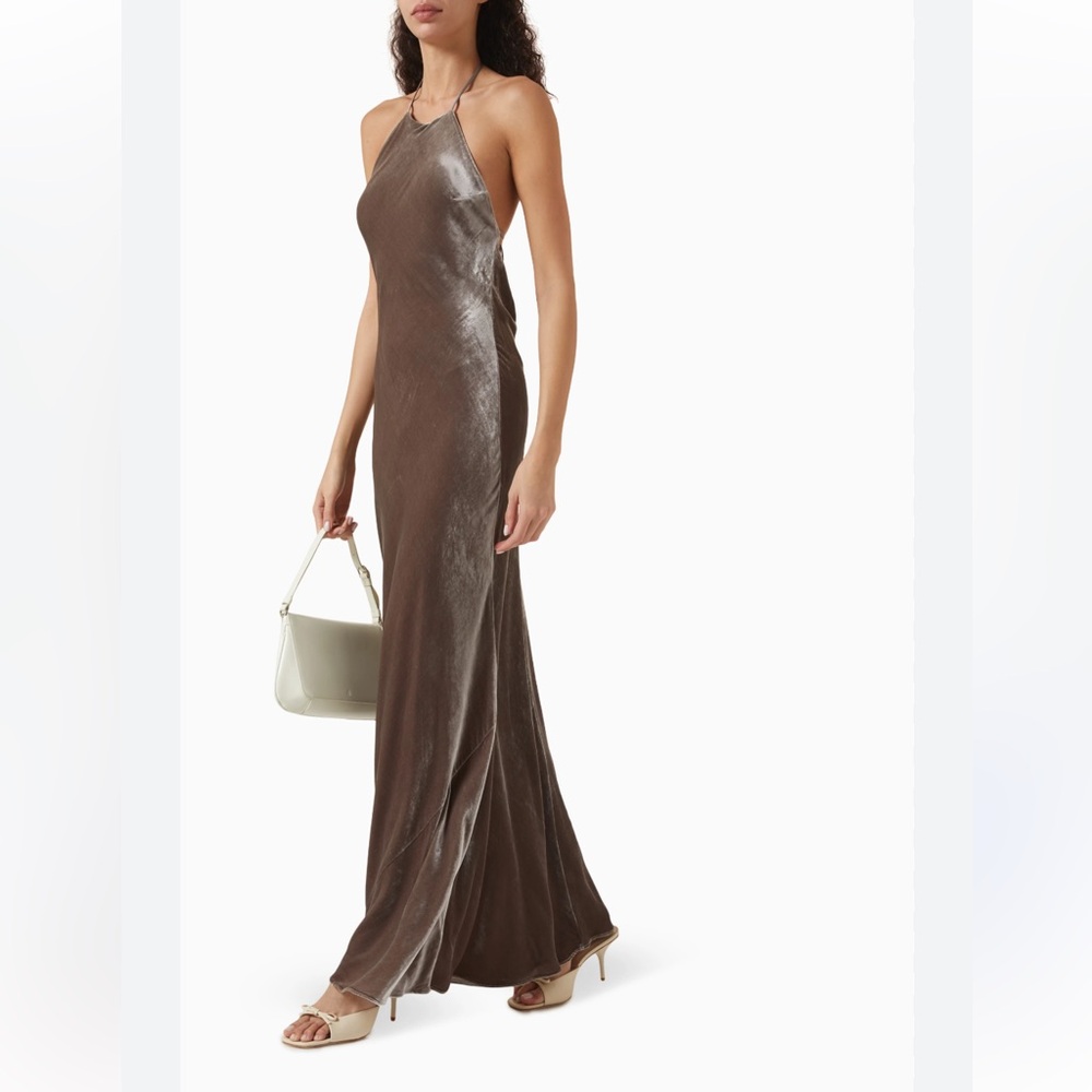 Reformation velvet dress